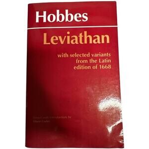 Leviathan: With selected Paperback by Hobbes Thomas Curley